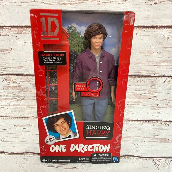 HARRY STYLES Vintage 2011 One Direction Singing Doll - Picture 1 of 10